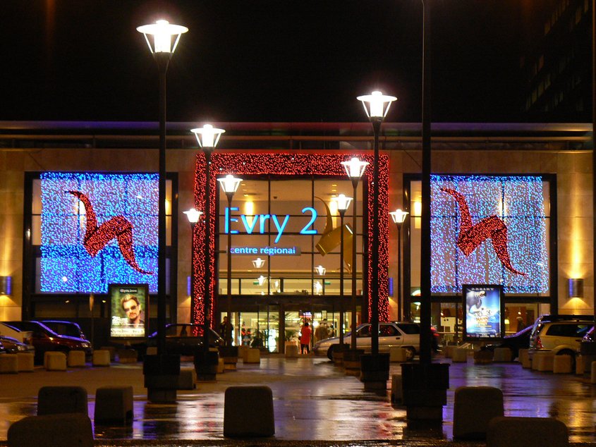 Illumination de noel: Centre Commercial de  L Agora 002